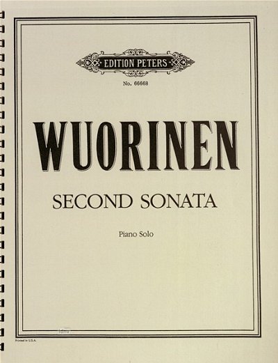 C. Wuorinen y otros.: Sonate für Klavier Nr. 2 (1976)