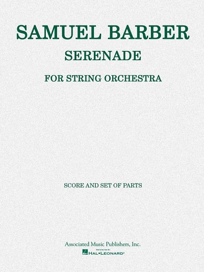 Serenade For Strings - String Orchestra, Stro (Pa+St)