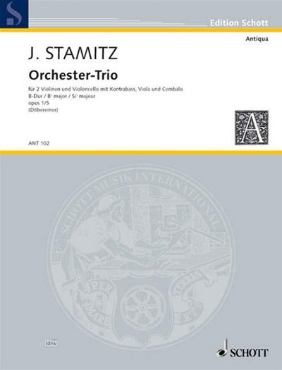 J. Stamitz: Orchester-Trio B-Dur op. 1/5 (Pa+St)