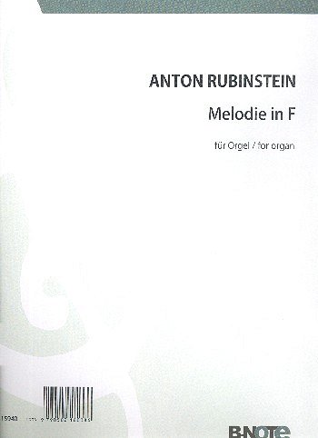 A. Rubinstein: Melodie in F op.3/1 (Arr. orgel), Org