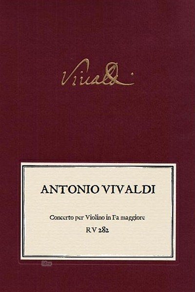 A. Vivaldi: Concerto per Violino in Fa maggiore, VlStrBc