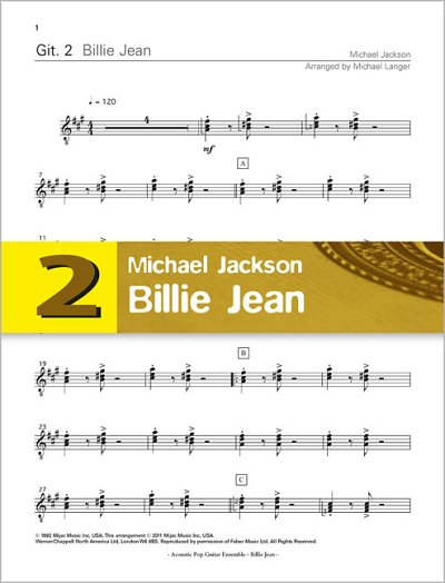 M. Jackson: Billie Jean, 4Git