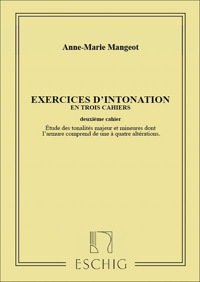 Exercices D'Intonation Vol 2  (Bu)
