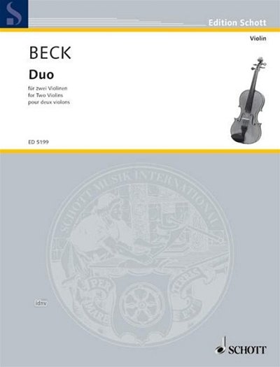 C. Beck: Duo , 2Vl (Sppa)