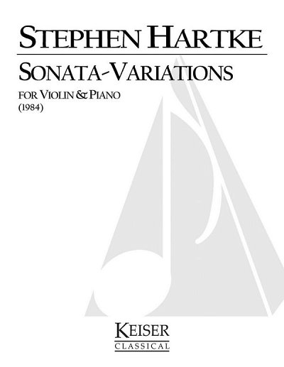 S. Hartke: Sonata - Variations, VlKlav (KlavpaSt)