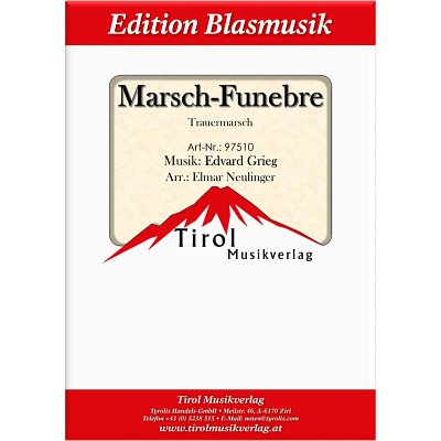 E. Grieg: Marsch Funèbre, Blaso (Pa+St)