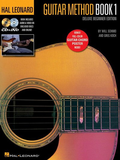 Hal Leonard Guitar Method Book 1 Deluxe, Git (+medonl)