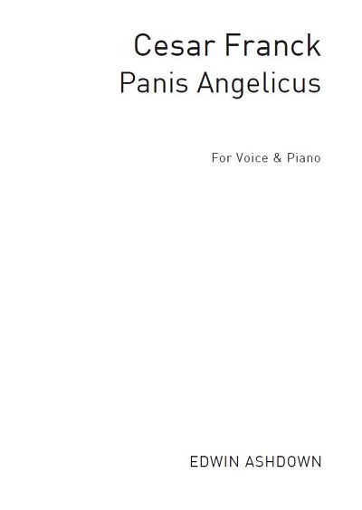 C. Franck: Panis Angelicus In F, GesKlav (Chpa)