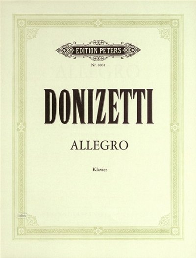 G. Donizetti: Allegro f-Moll
