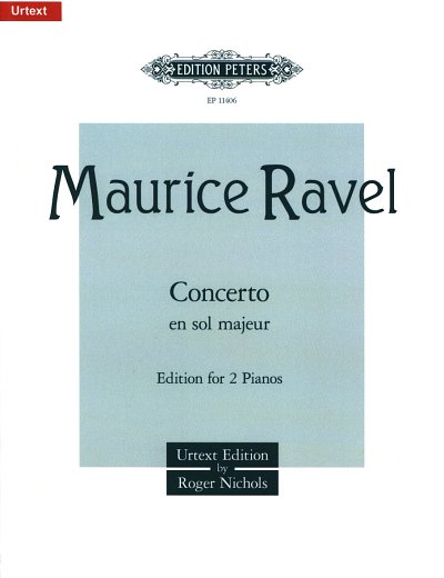 M. Ravel y otros.: Concerto en sol majeur