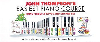 John Thompson's Easiest Piano Course Notefinder, Klav