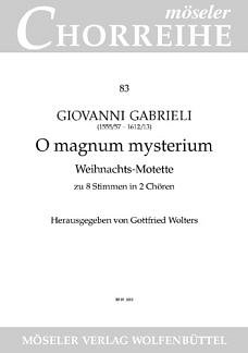 G. Gabrieli: O Magnum Mysterium - Weihnachtsmotette Moeseler