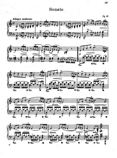 M. Lyssenko: Sonate & Rondo op. 16, Klav