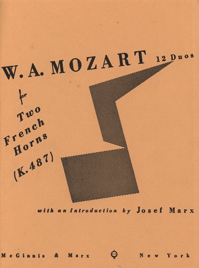 W.A. Mozart: 12 Duette Kv 487