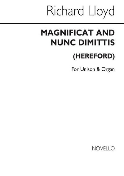 Magnificat And Nunc Dimittis (Hereford) (Bu)