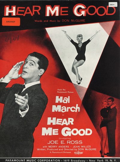 Don McGuire, Hal March: Hear Me Good