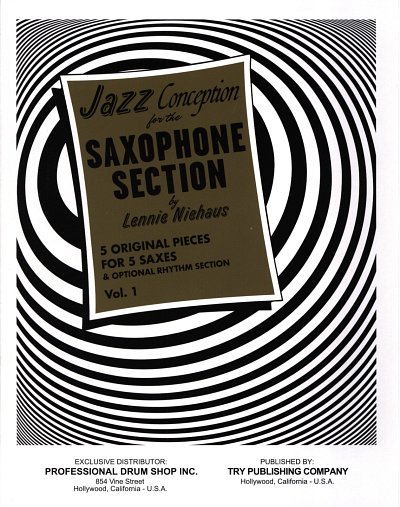L. Niehaus: Jazz Conception for the Saxophone Sectio (Pa+St)