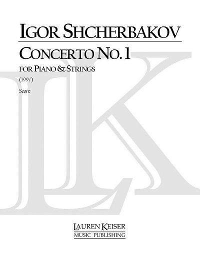 Concerto No. 1 for Piano and Strings, Sinfo (Part.)