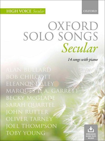 Oxford Solo Songs: Secular, GesHKlav (+OnlAudio)