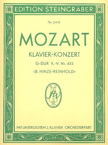 W.A. Mozart: Konzert G-Dur KV 453 (Wien, 12. Apr, 2Klav (KA)