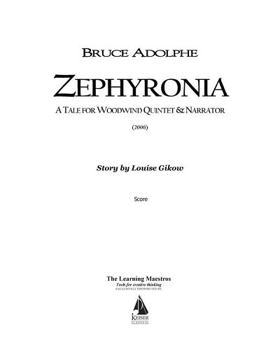 B. Adolphe: Zephyronia, 5Hbl (Part.)