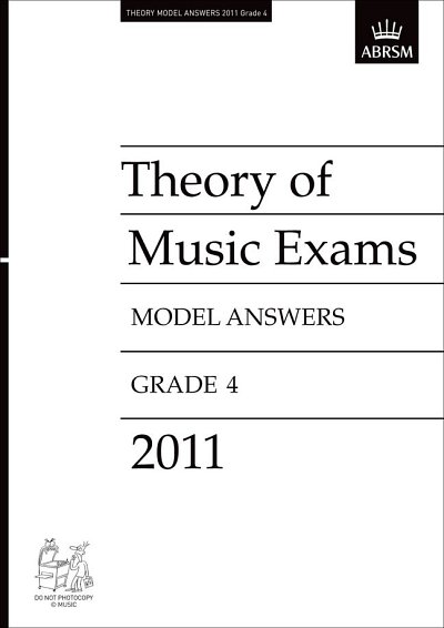 Theory of Music Exams 2011 Model Answers, Grade 4