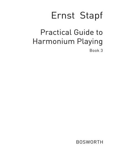 Harmonium School Book 3, Org