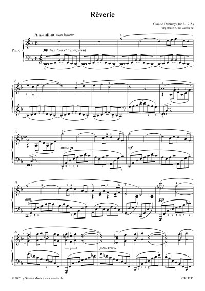 DL: C. Debussy: Reverie, Klav