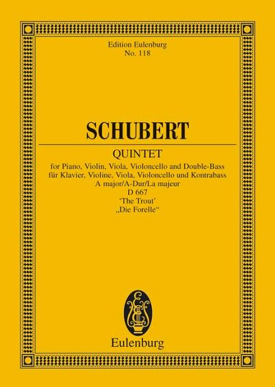 F. Schubert: Quintett A-Dur