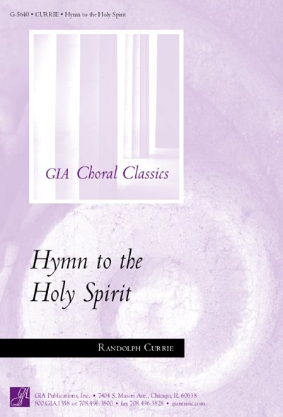 Hymn to the Holy Spirit, Gch;Klav (Chpa)