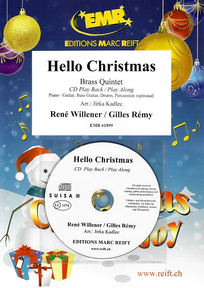 R. Willener: Hello Christmas, Bl (+CD)