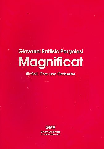 G.B. Pergolesi: Magnificat, 4GesGchOrch (KA)