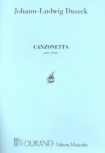J.L. Dussek: Canzonetta Piano , Klav