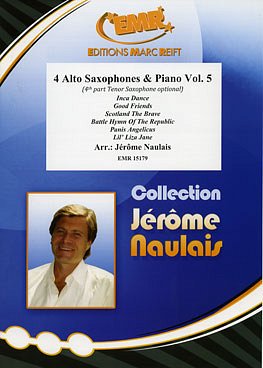 J. Naulais: 4 Alto Saxophones & Piano Vol. 5