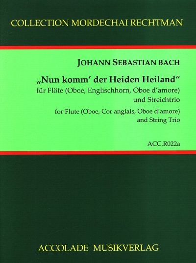 J.S. Bach: Nun Komm' Der Heiden Heiland - Choralvorspiel Bwv 659