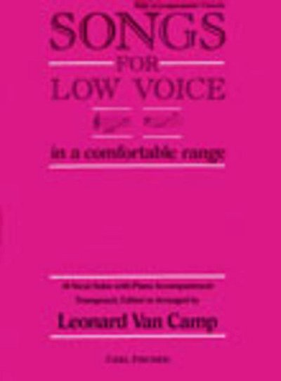 Various: Songs for Low Voice
