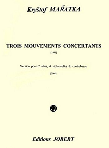 K. Maratka: Mouvements concertants (3) (Part.)