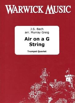J.S. Bach: Air on a G String, 4Trp (Pa+St)