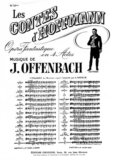 J. Offenbach: Barcarole (Hoffmanns Erzaehlungen), 2GesKlav