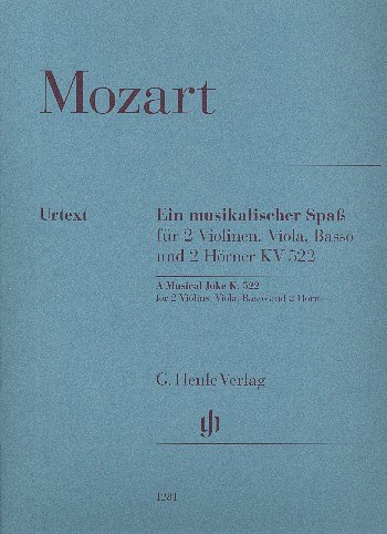 W.A. Mozart: Ein Musikalischer Spass KV 522, KAOrch (OStsatz