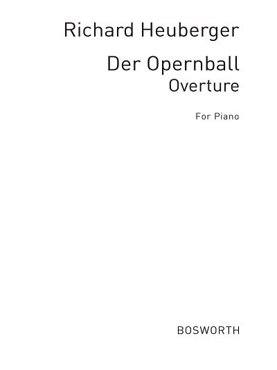 Der Opernball Overture (German Lyrics), Klav