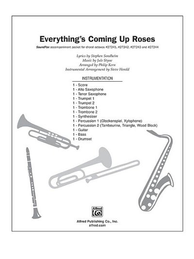 J. Styne: Everything's Coming Up Roses from Gypsy (Stsatz)