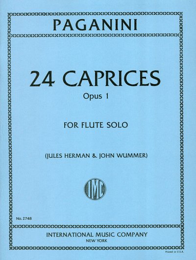 N. Paganini: 24 Capricen op. 1, Fl