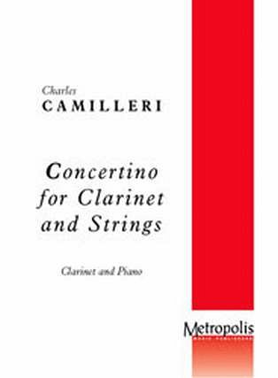 C. Camilleri y otros.: Concertino Fuer Klar + Str