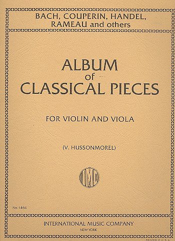 Album of Six Classical Pieces, VlVla (Bu)