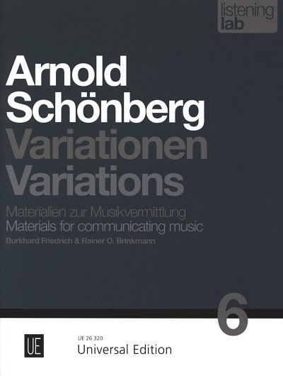 R.O. Brinkmann: Arnold Schoenberg: Variationen op. 31 (Bu)