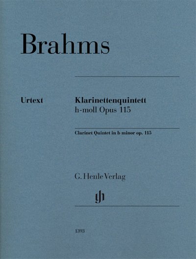 J. Brahms: Klarinettenquintett h-moll op, KlarA4Str (Stsatz)