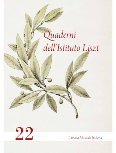 C. Toscani: Quaderni dell'Istituto Liszt, 22