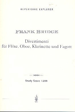 F. Bridge: Divertimenti für Flöte, Oboe,