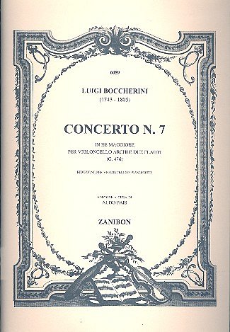 L. Boccherini: Concerto N. 7 In Re (Part.)